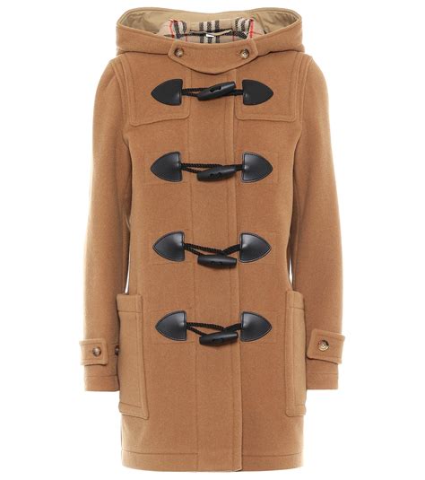 burberry mens camel duffle coat|burberry merton duffle coat.